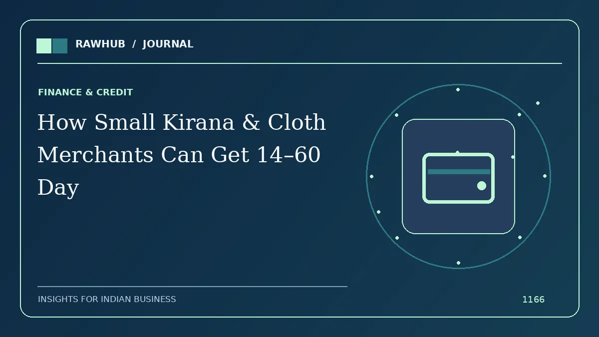 Working Capital for Small Retailers: A Practical Eligibility and Cost Checklist