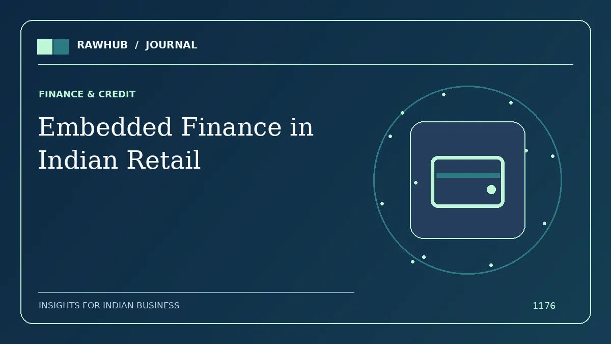 Embedded Finance for Retailers: How It Works and What to Check