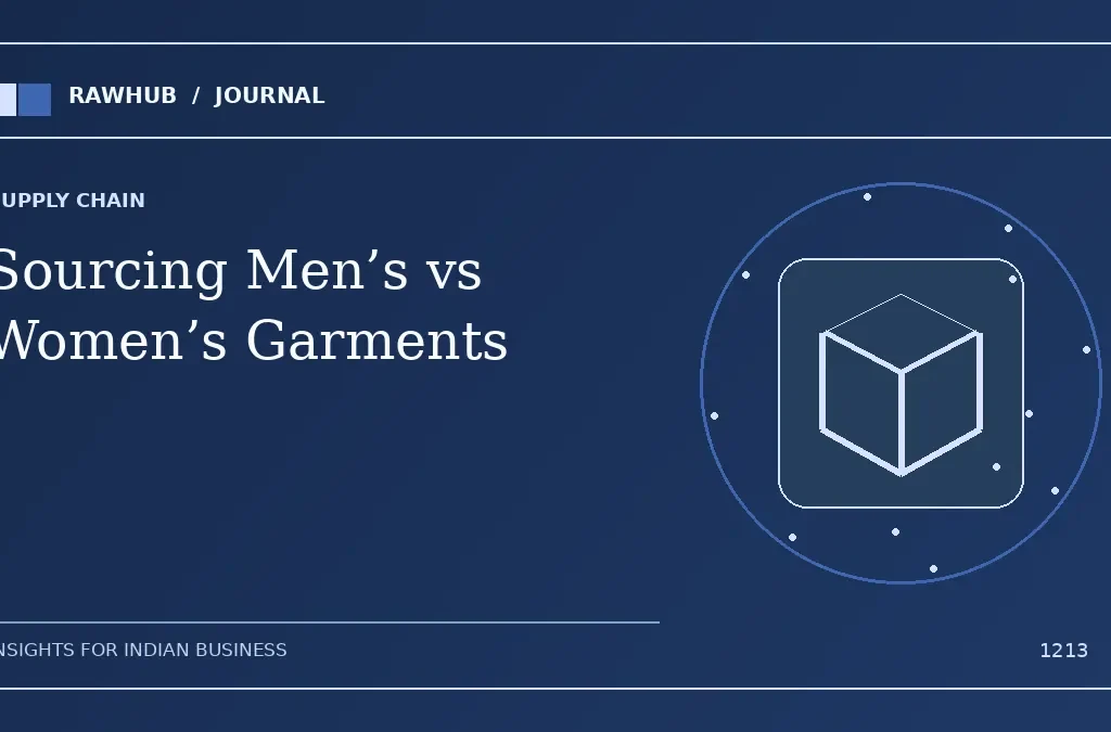 Sourcing Men's vs Women's Garments: Demand Cycles, Margins & Seasonal Stock Planning — Rawhub Journal