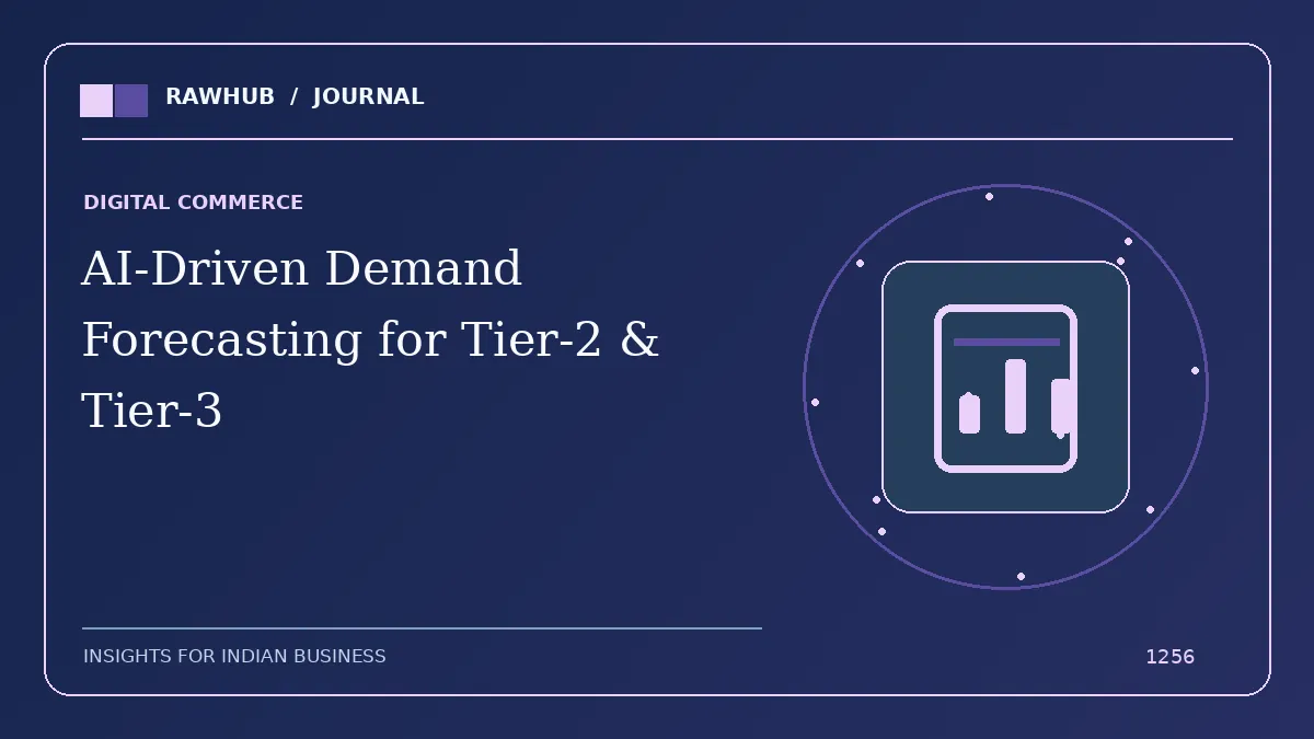 AI Demand Forecasting for Retailers: A Practical Stock Planning Guide