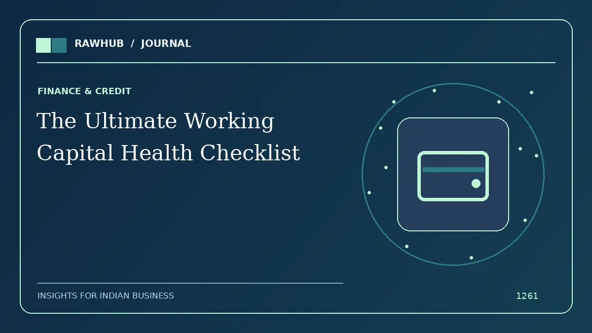Working Capital for Retailers: 10 Financial Health Checks