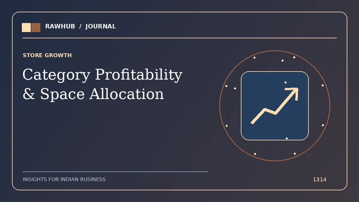 Retail Category Profitability: Shelf Space and GMROI Guide