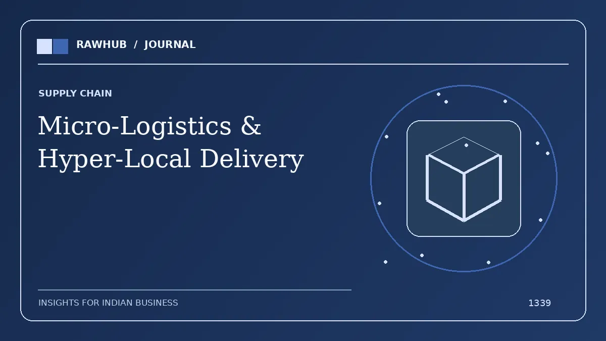 Local Delivery for Retailers: A Practical Last-Mile Plan