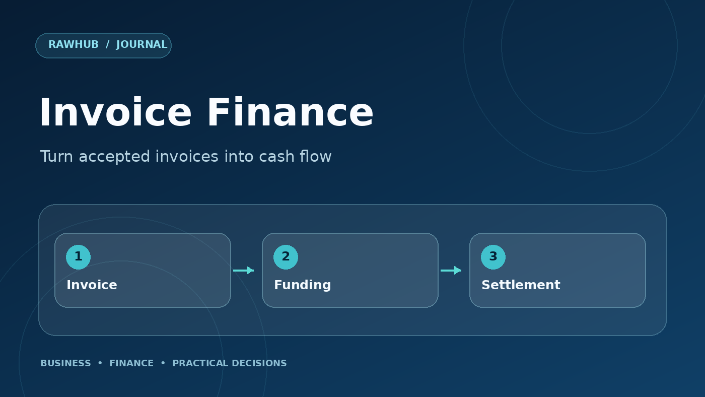 Invoice Financing for Wholesale Sellers: Cash Flow, Costs and Risks