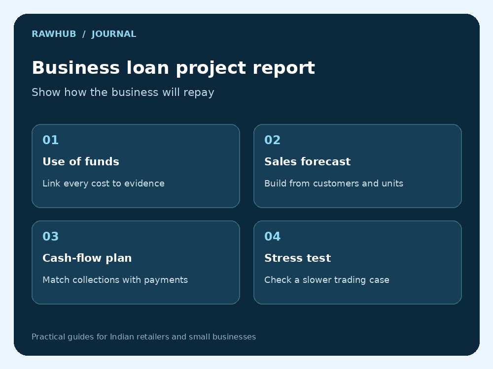 Business Loan Project Report: A Practical Format for Small Businesses